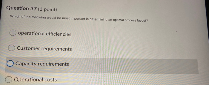Question 34 (1 point) What is the MOST negative