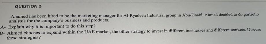 QUESTION 1 The new dynamic marketing environment
