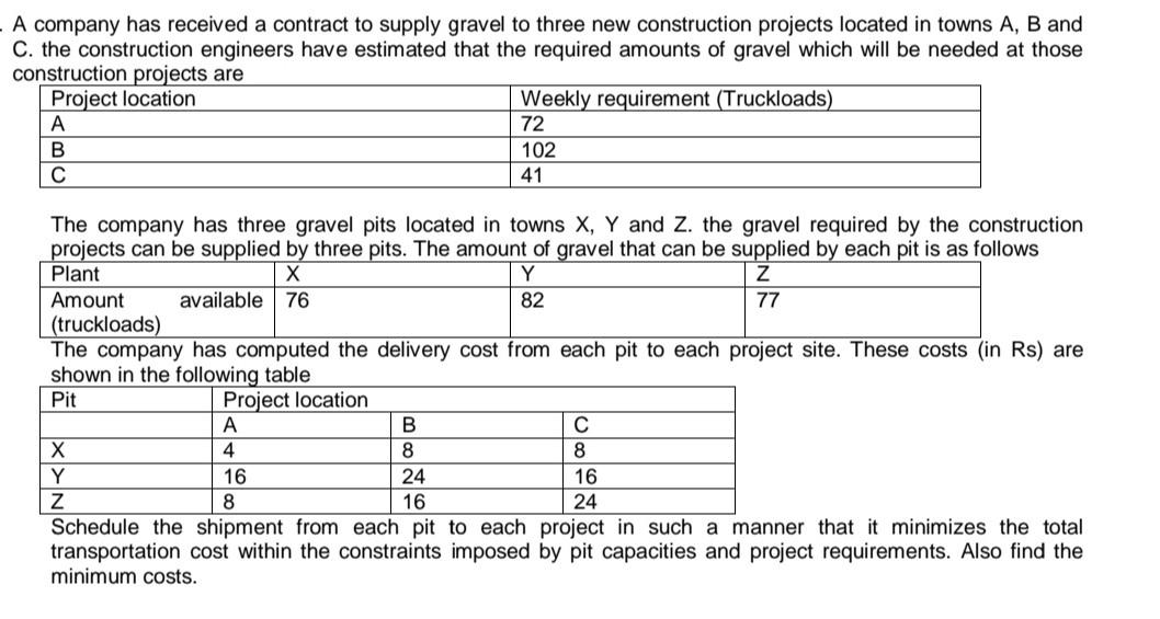 use Excel : SOLVER A company has received a