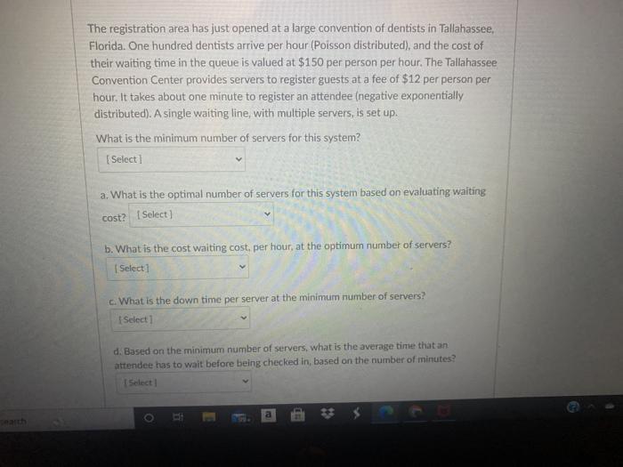 The registration area has just opened at a large