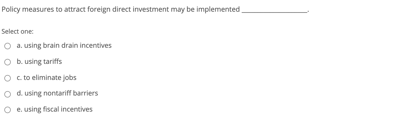 Which of the following encourage adaptation?