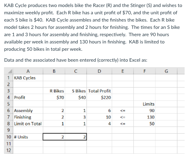 KAB Cycle produces two models bike the Racer (R)