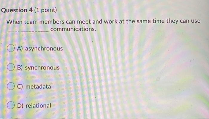 Question 1 (1 point) Amazon.com is an example of