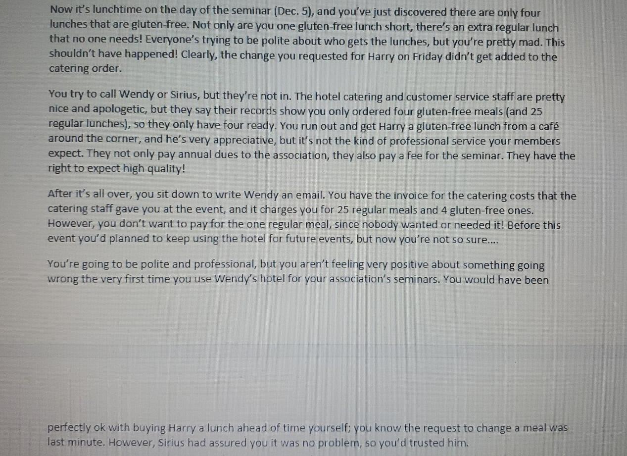 You're a member of a local professional