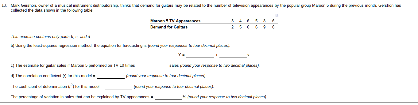 13. Mark Gershon, owner of a musical instrument