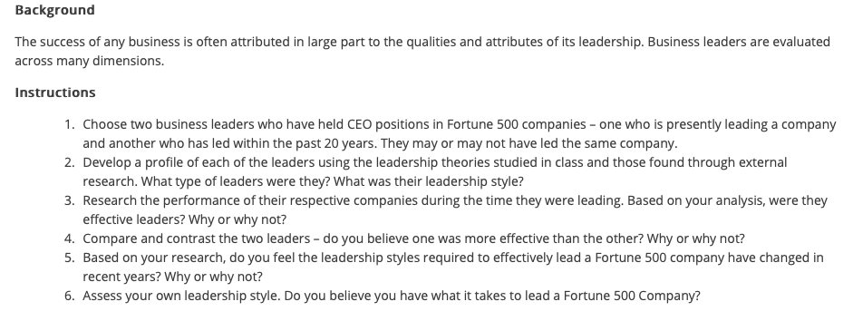 It is an Organizational Behaviour excercise.