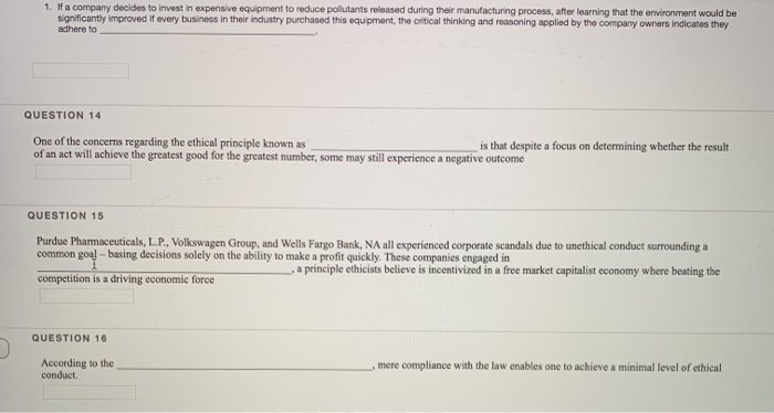 ON 17 One reason for the Doctrine of the Moral