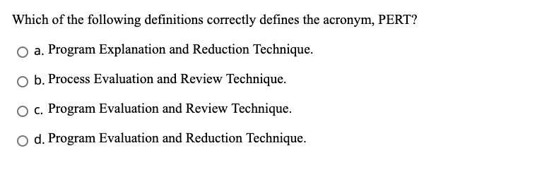 PLEASE DO MAKE SURE THE ANSWER IS CORRECT Which