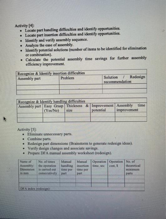our product assembly is Laser torch OBJECTIVES: