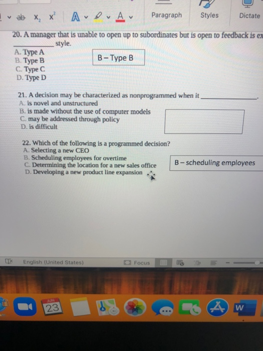 please answer these questions for me with the