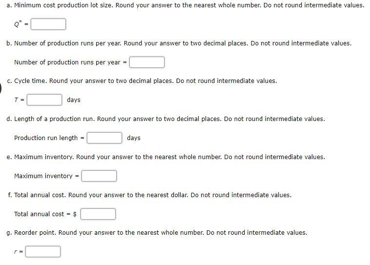 Problem 10-13 (Algorithmic) Wilson Publishing
