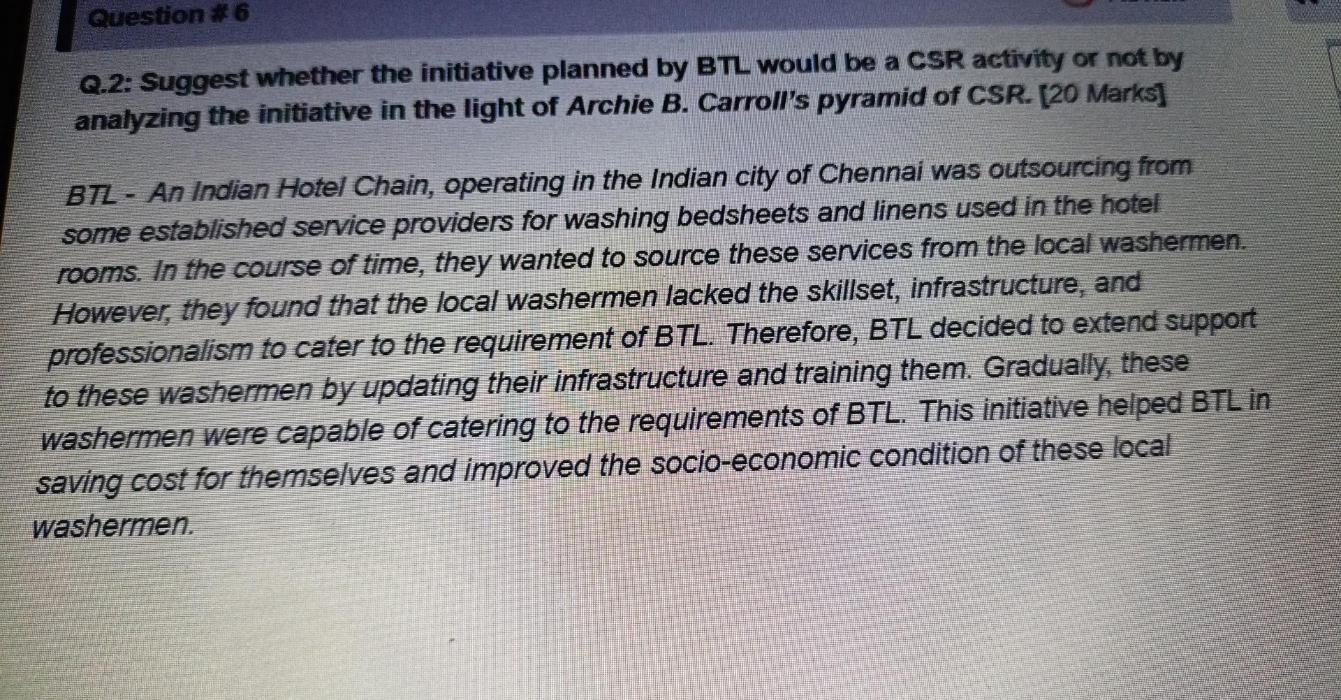 please solve it within one hour Question #6 Q.2: