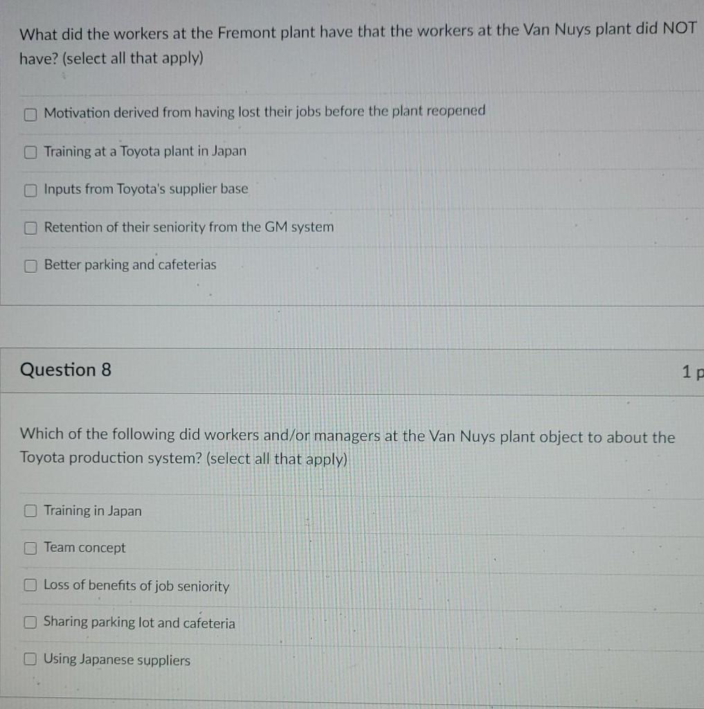 What were the typical workers at the Fremont