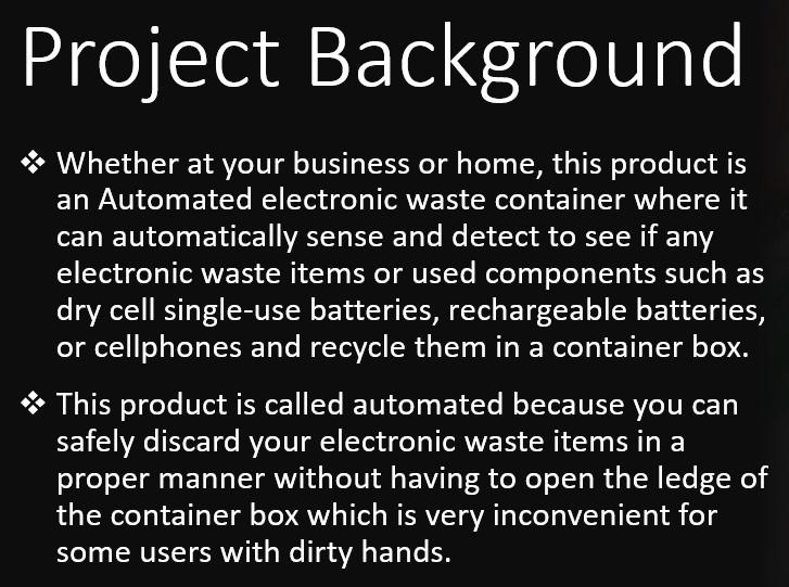 What do I write for my project development