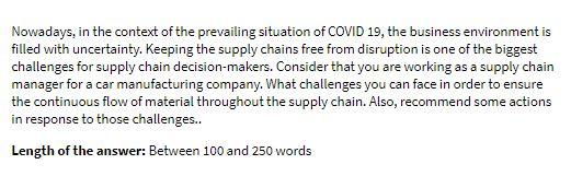 Nowadays, in the context of the prevailing