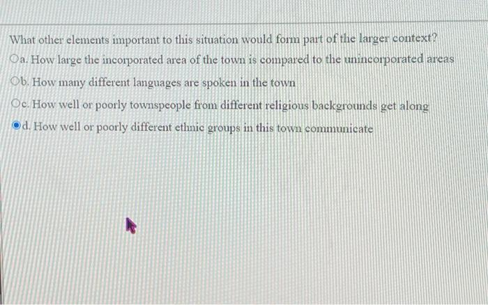 need help please :( What other elements important