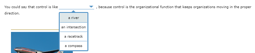 because control is the organizational function