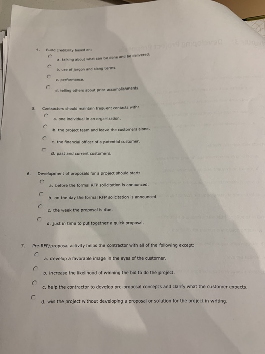 Chapter 3: Developing Project Proposals Customers