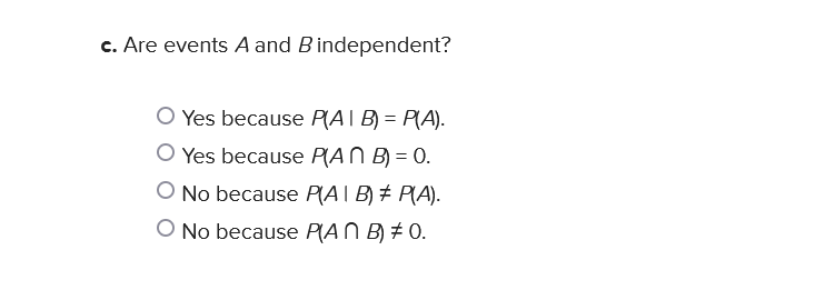 7 The probabilities that stock A will rise in
