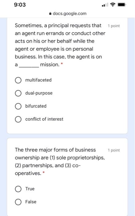 9:03 docs.google.com Sometimes, a principal