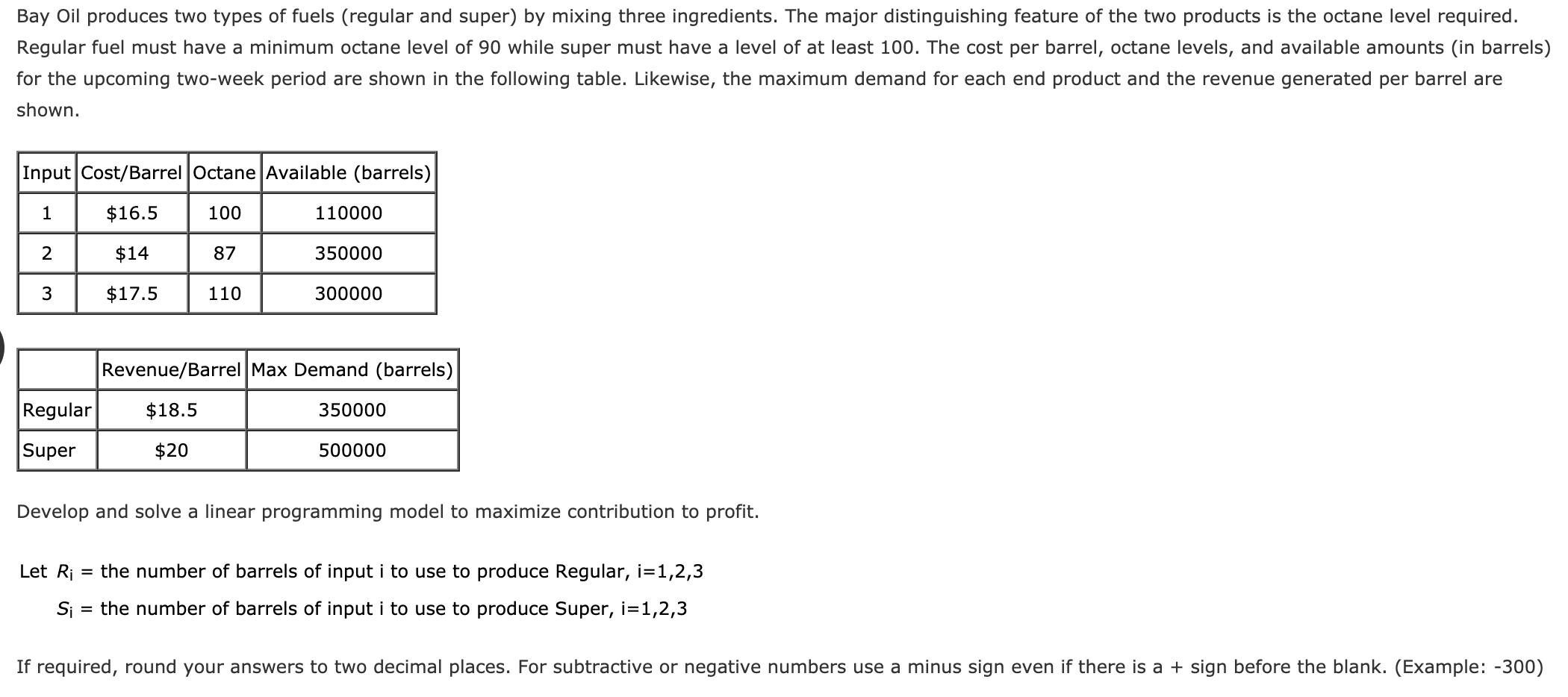 I am not sure what to put on the bottom 2 rows