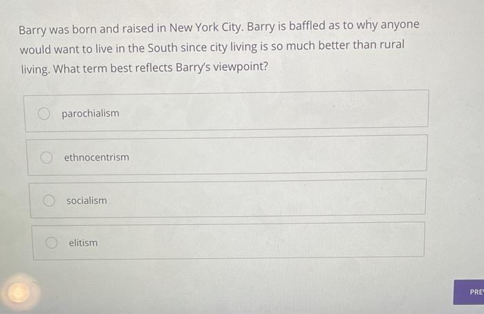 Barry was born and raised in New York City. Barry