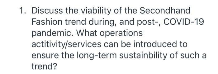 300 words minimum please :) 1. Discuss the