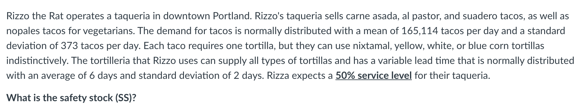 Rizzo the Rat operates a taqueria in downtown
