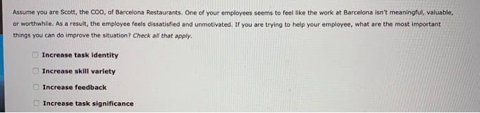 A compressed work schedule Example Two part-time
