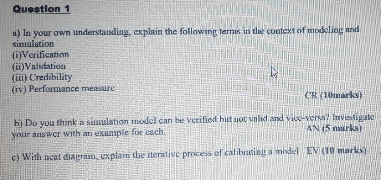 course title is computer modelling and simulation