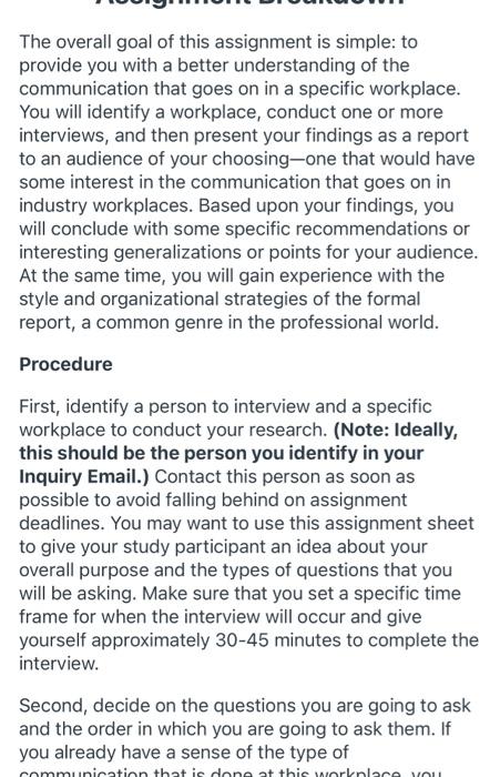 HELP!!! will give like! The overall goal of this