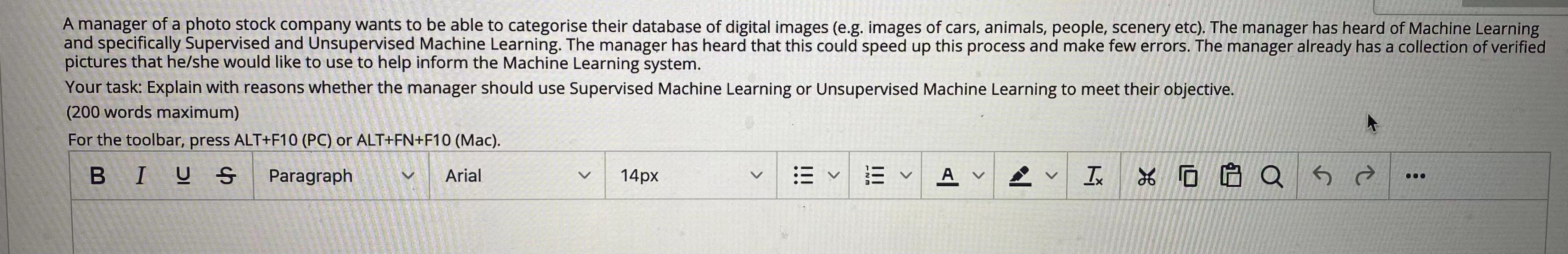 A manager of a photo stock company wants to be