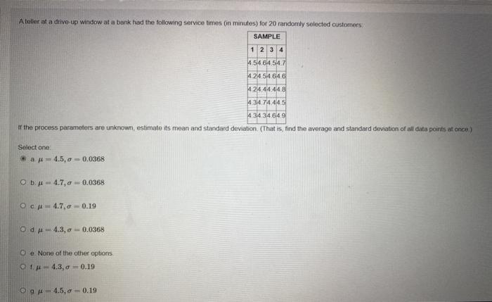 Ateller at a drive-up window at a bank had the