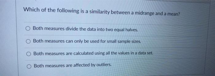 Which of the following types of conditions is