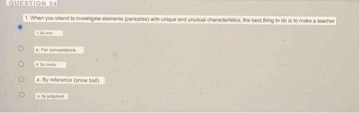 i will give like fast. thanks QUESTION 34 1. When