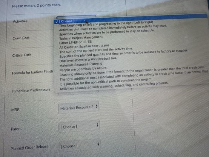match left with right please Please match, 2