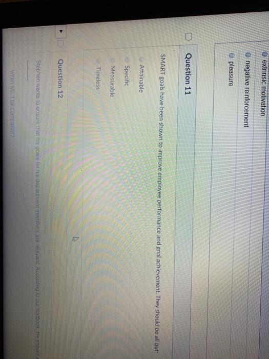 extrinsic motivation e negative reinforcement @