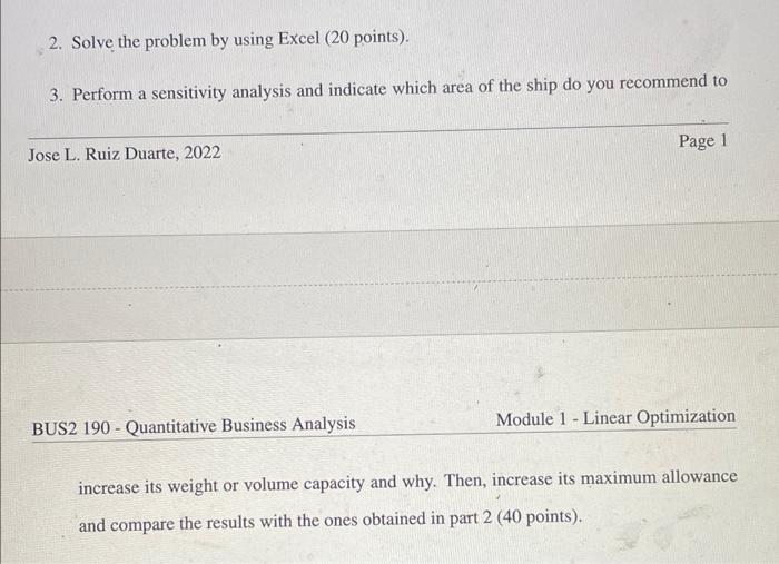 do #2 and #3 The container ships sent from the