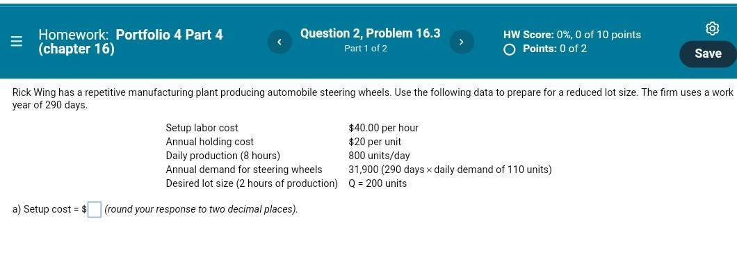 I need a professional answer Homework: Portfolio
