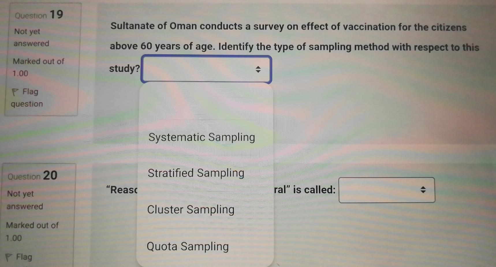 Old MathJax webview Question 17 Consider the