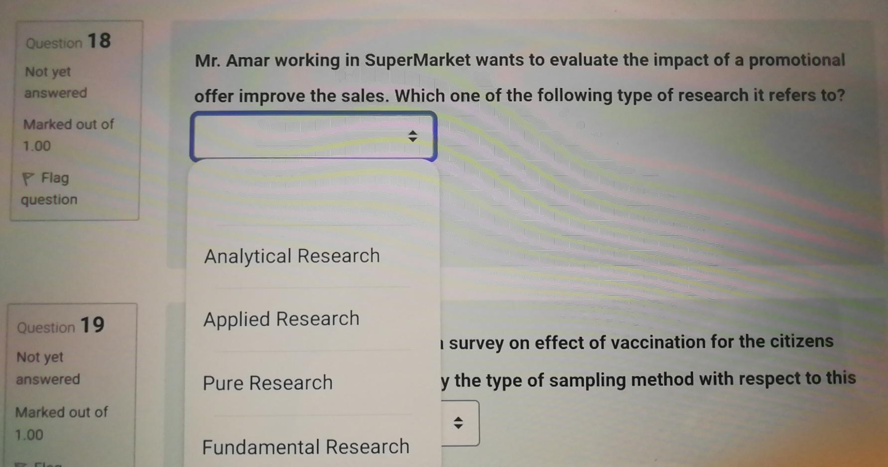 Old MathJax webview Question 17 Consider the