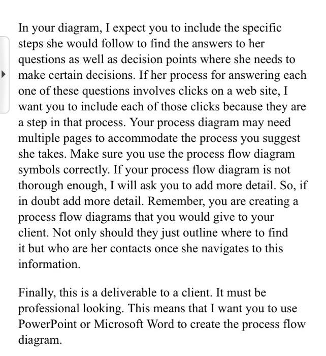 following the instructions given below give me a