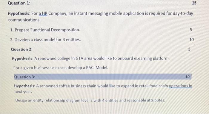 do it 2 hour please i need it immediatly Question