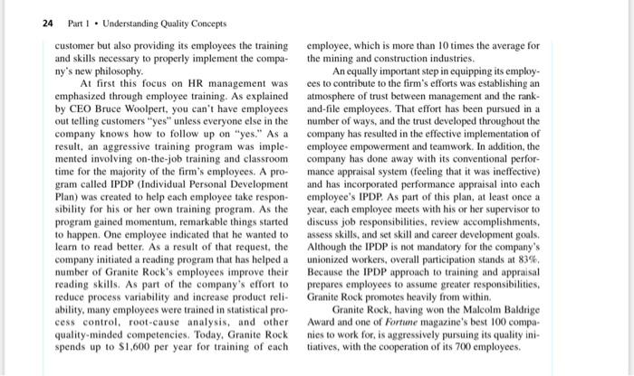 write a summary for this case study Case 1-2