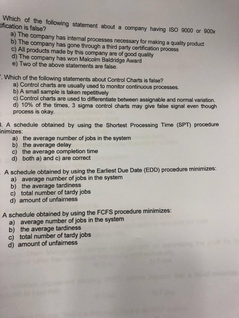 8 A sub-assembly is called the parent of an