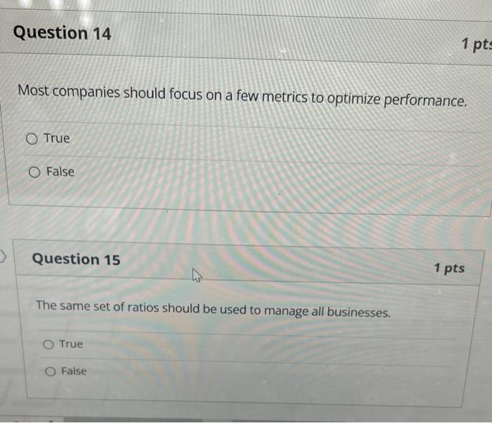 Most companies should focus on a few metrics to