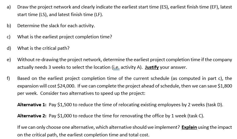 A company is expanding its operations and setting