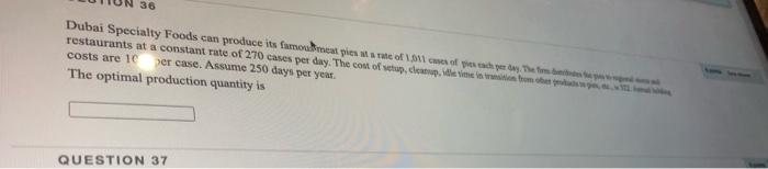 36 Dubai Specialty Foods can produce its