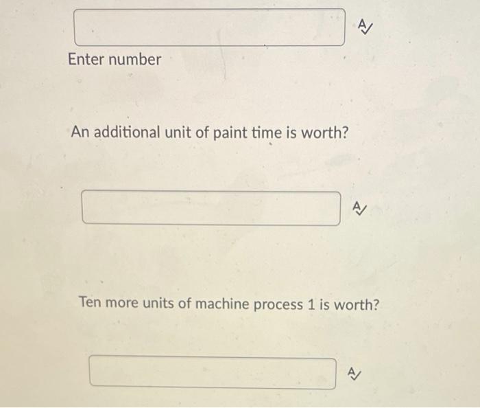 1. We are making 3 products (X1, X2, and X3). The