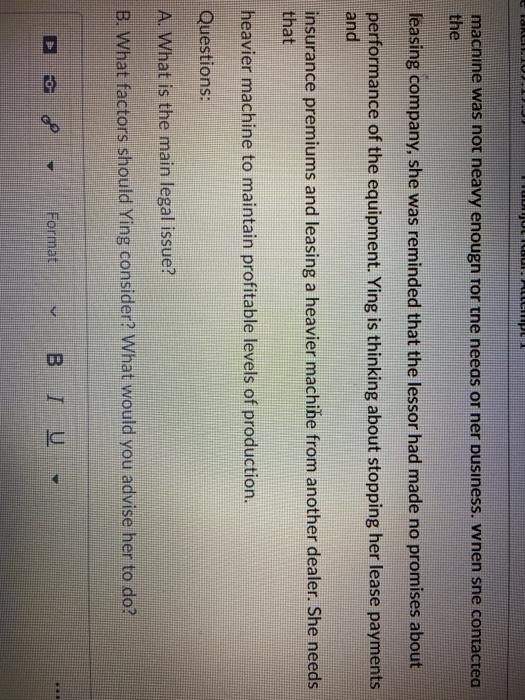 Ying leased a machine to haul large logs in her